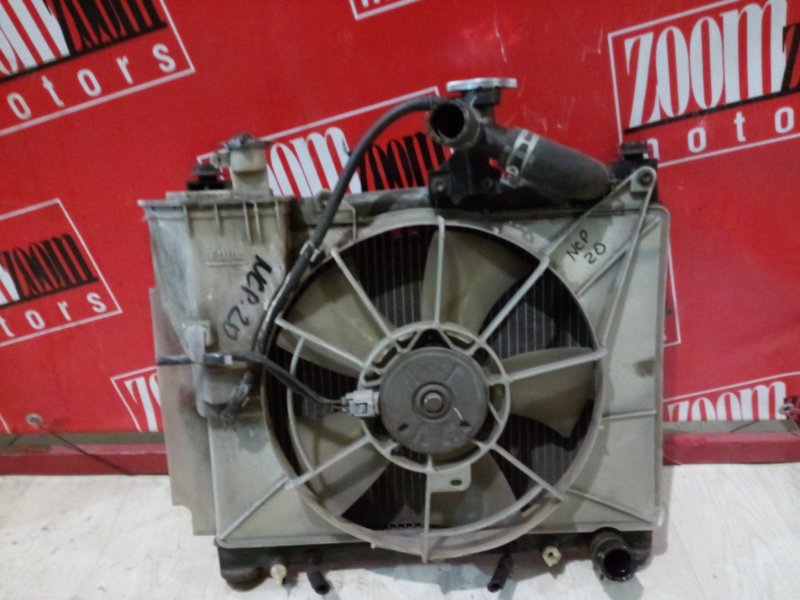 Радиатор двигателя Toyota Funcargo NCP20 2NZ-FE (б/у)