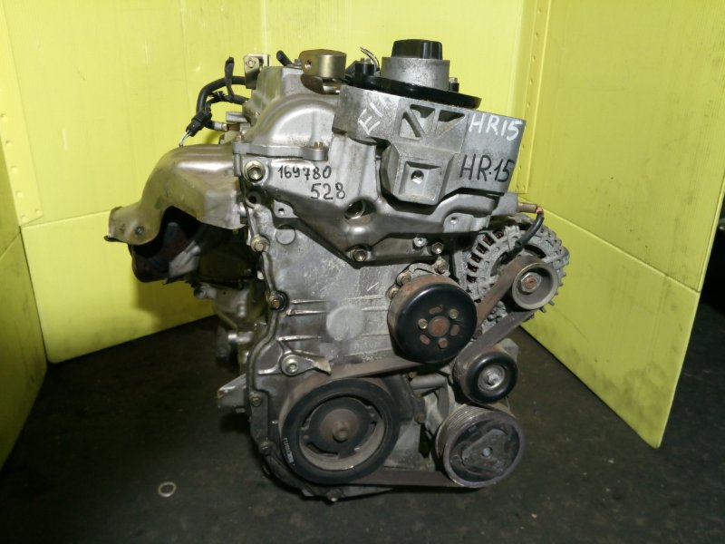 Двигатель Nissan Tiida Latio SC11 HR15DE 2004 169780 (б/у)