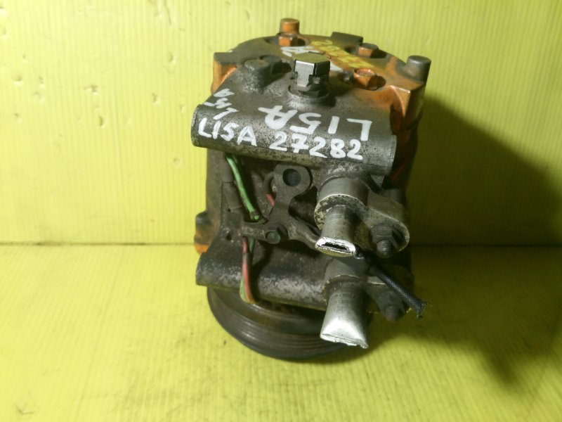 Компрессор кондиционера Honda Fit GD3 L15A 2001 (б/у)