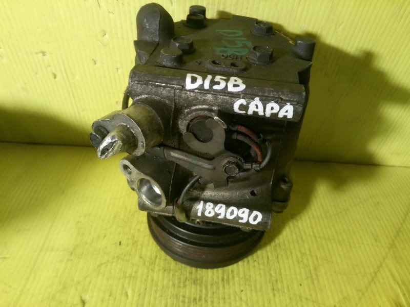 Компрессор кондиционера Honda Capa GA4 D15B (б/у)