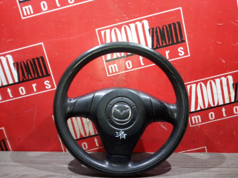Руль Mazda Axela BK5P ZY-VE 2002 черный (б/у)