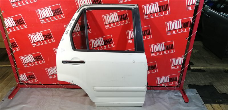 Дверь боковая Honda Cr-V RD5 K20A 2004 задняя правая белый перламутр (б/у)