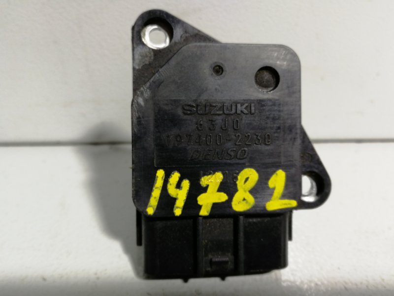 Расходомер (датчик расхода воздуха) Suzuki Swift ZC11S M13A 2005 197400-2230 63J0 (б/у)
