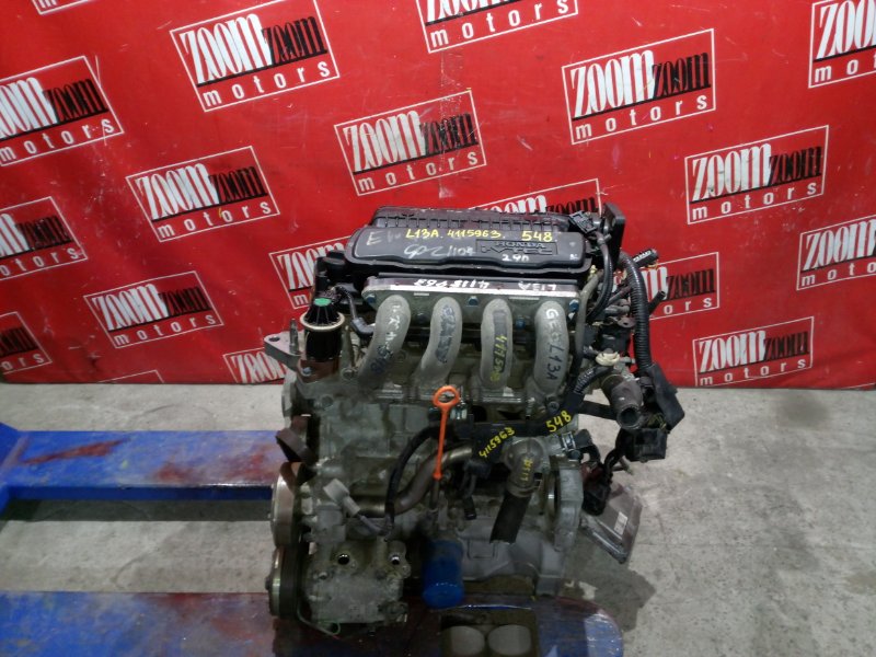 Двигатель Honda Fit GE6 L13A 2007 4115963 (б/у)