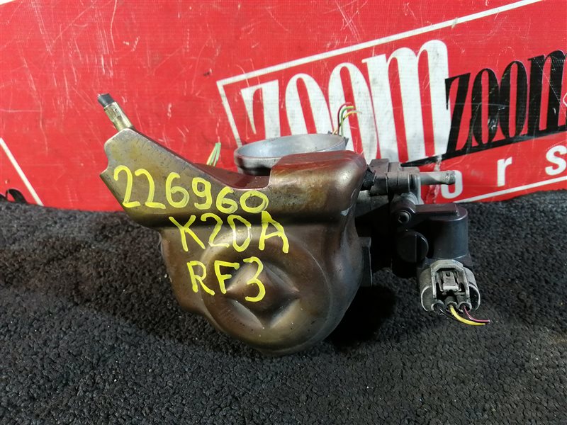 Заслонка дроссельная Honda Stepwgn RF3 K20A 2001 (б/у)