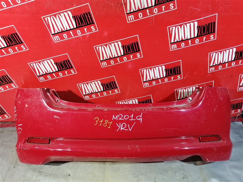 Бампер Daihatsu Yrv M201G K3-VE 2000 задний красный (б/у)