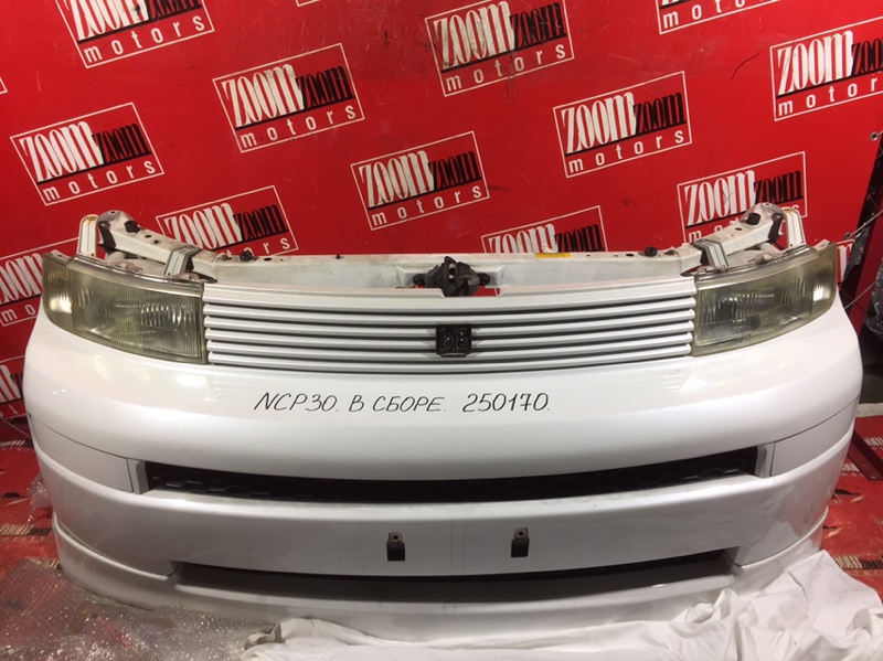 Nose cut Toyota Bb NCP30 2NZ-FE 2000 передний белый перламутр (б/у)