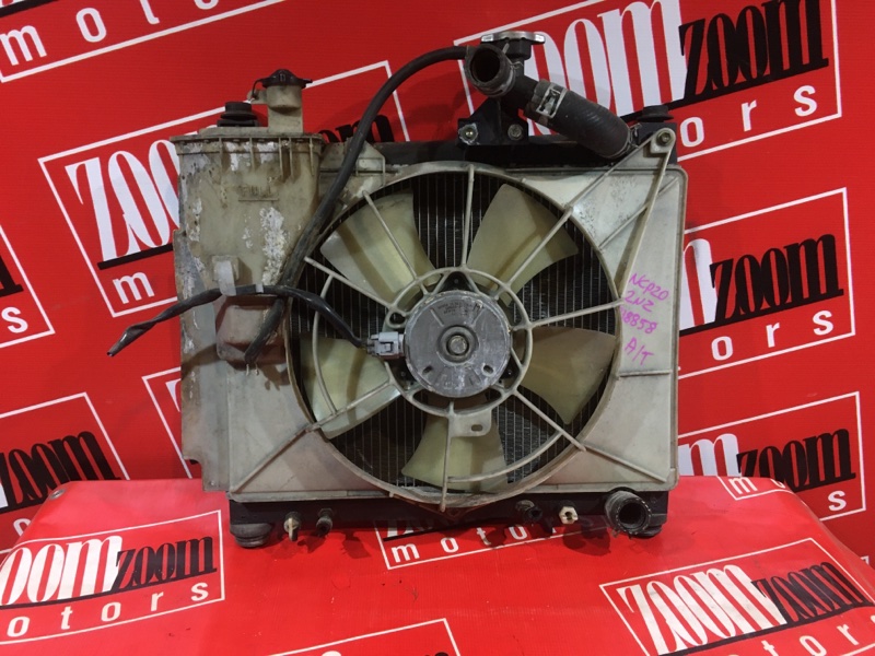 Радиатор двигателя Toyota Funcargo NCP20 2NZ-FE 1999 передний (б/у)