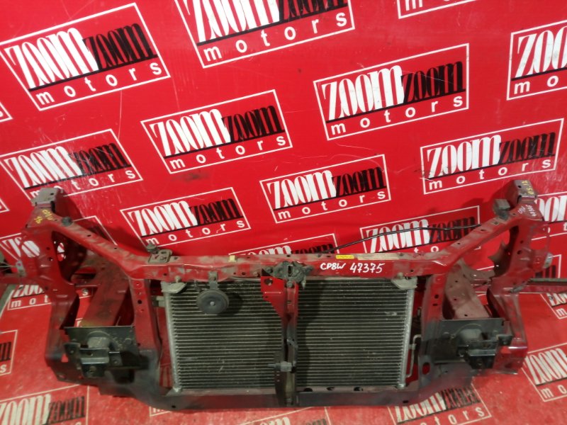 Рамка радиатора Mazda Premacy CP8W 1999 передняя красный (б/у)