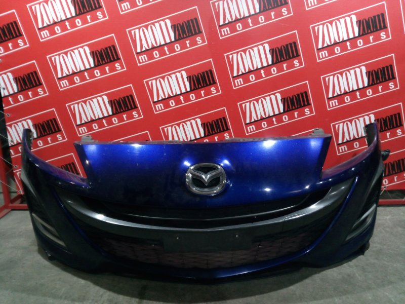 Бампер Mazda Axela BLEFW LF-VDS 2009 передний синий (б/у)