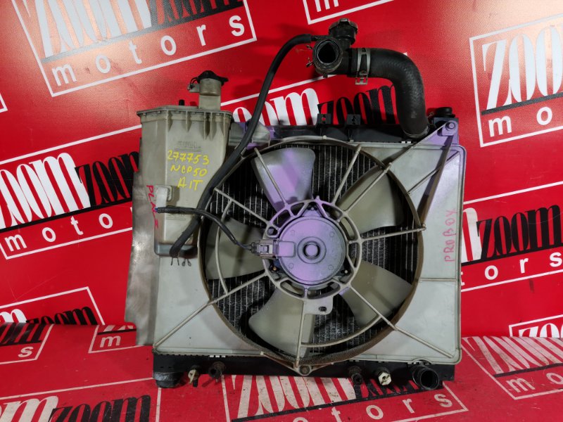 Радиатор двигателя Toyota Probox NCP50V 2NZ-FE 2002 (б/у)