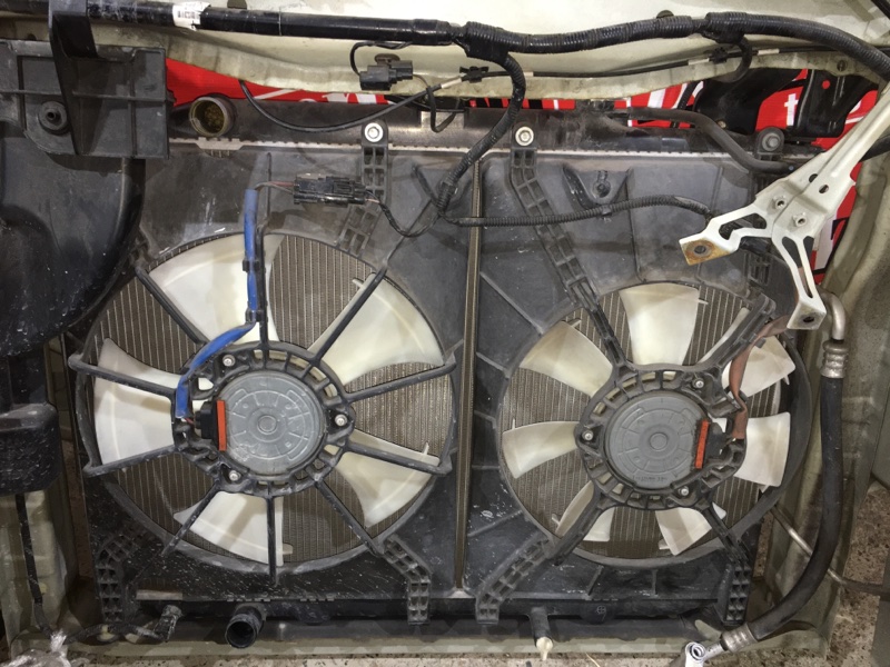 Радиатор двигателя Honda Stepwgn RK1 R20A 2009 передний (б/у)
