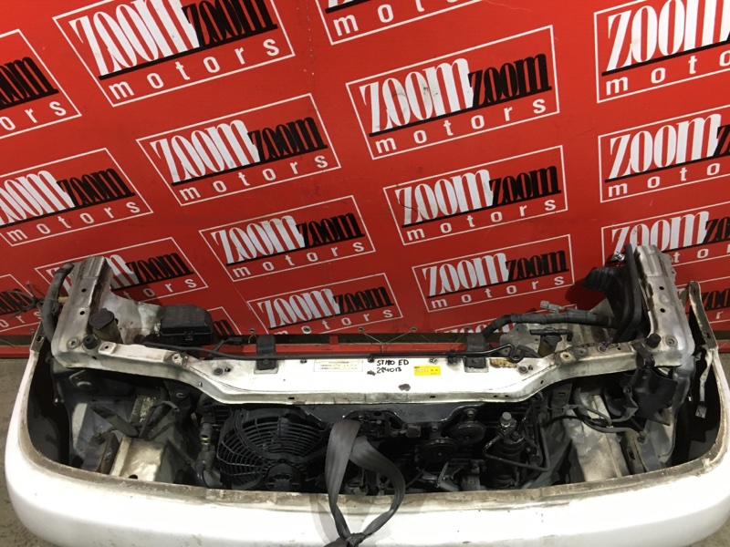 Рамка радиатора Toyota Carina Ed ST180 4S-FE 1989 передняя белый (б/у)
