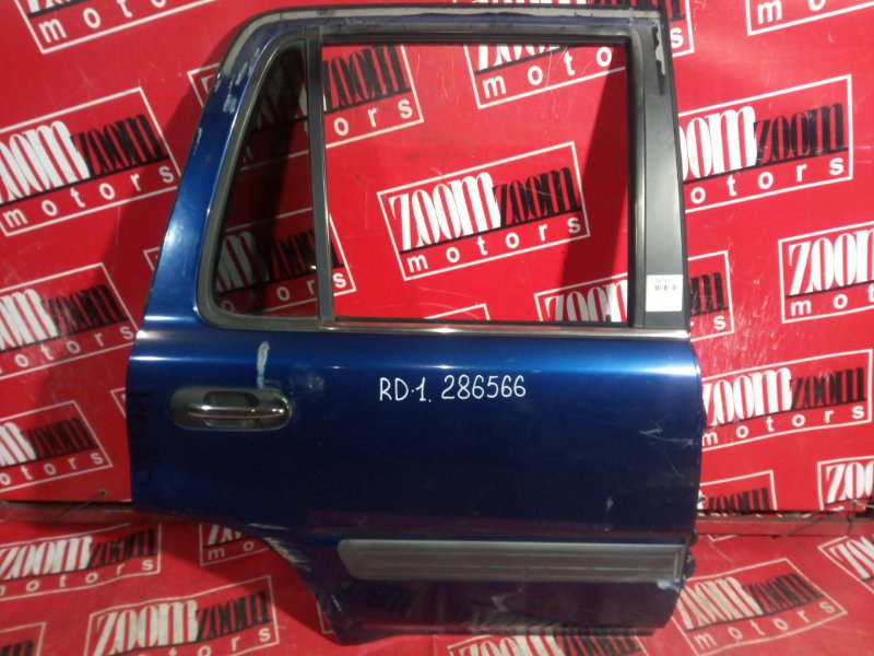 Дверь боковая Honda Cr-V RD1 B20B 1995 задняя правая синий (б/у)