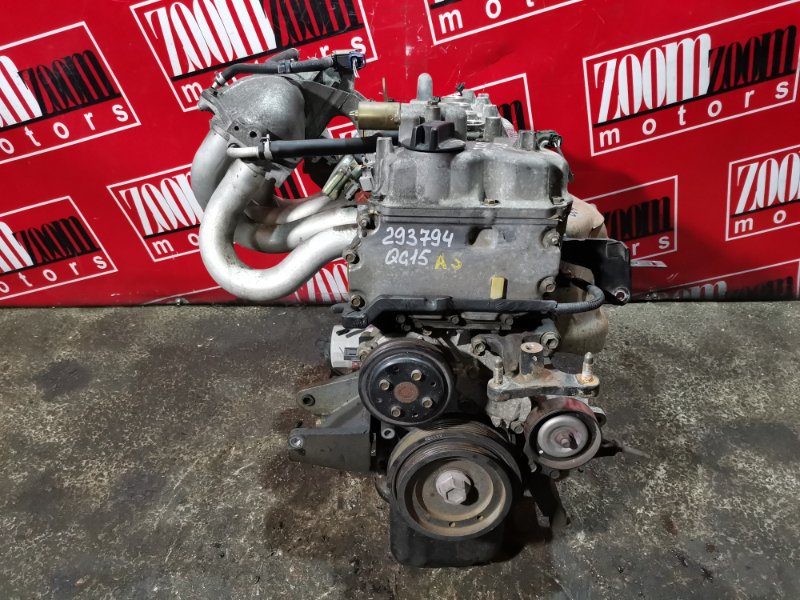 Двигатель Nissan Sunny FB15 QG15DE 2002 221103B (б/у)