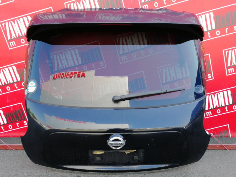 Дверь задняя багажника Nissan Juke YF15 HR15DE 2010 черный
