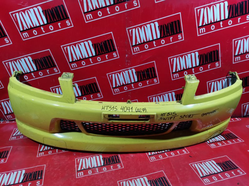 Бампер Suzuki Swift HT81S M15A 2000 передний желтый (б/у)