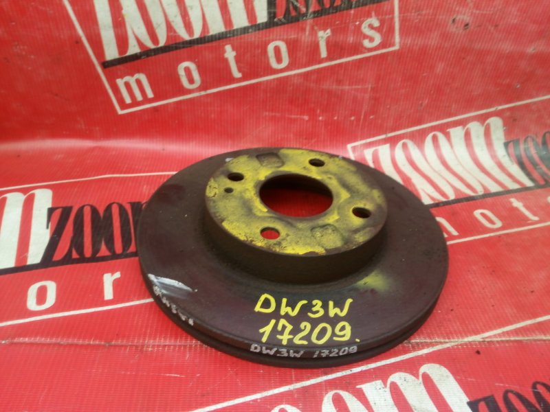 Диск тормозной Mazda Demio DW3W B3E 1996 передний (б/у)