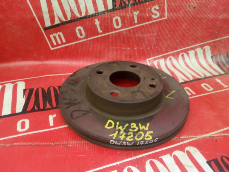 Диск тормозной Mazda Demio DW3W B3E 1996 передний (б/у)