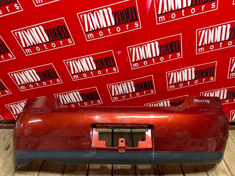 Бампер Nissan Skyline V35 VQ25DD 2001 задний красный (б/у)