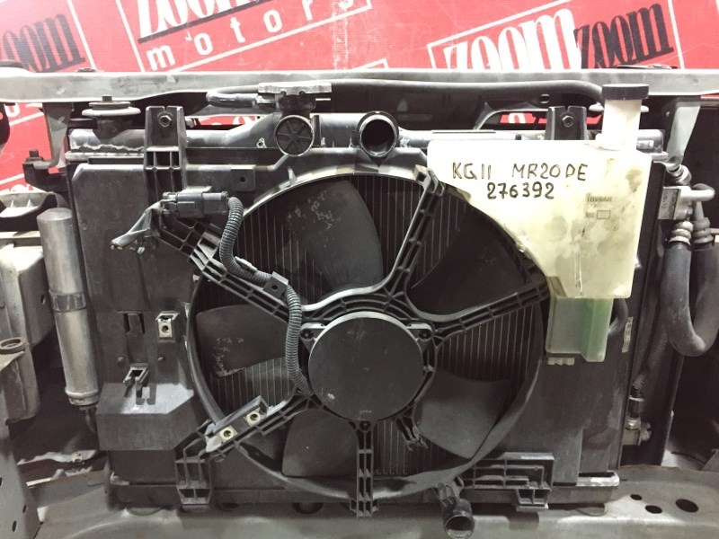Радиатор двигателя Nissan Bluebird Sylphy KG11 MR20DE 2005 передний (б/у)