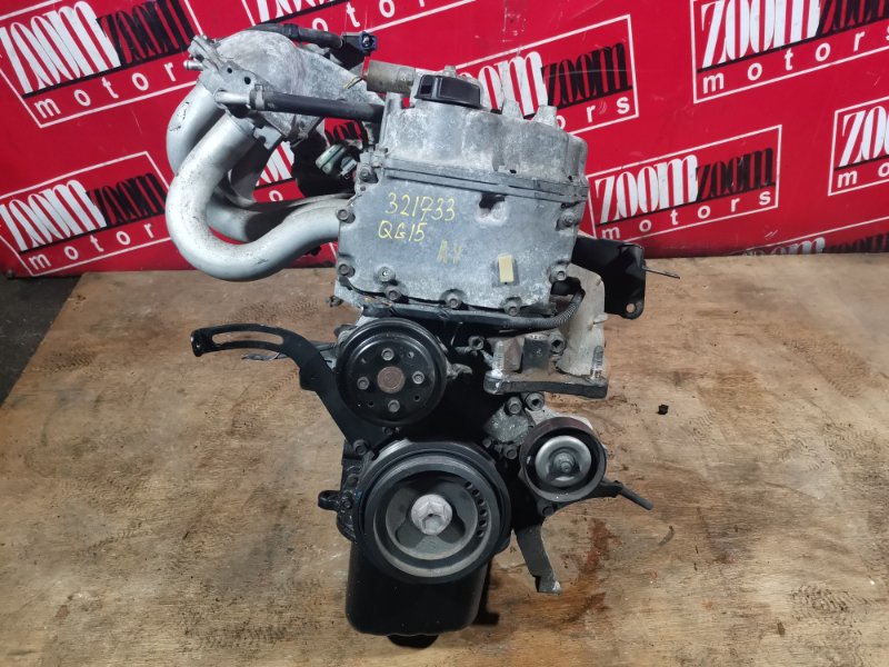 Двигатель Nissan Sunny FB15 QG15DE 1999 467669A (б/у)