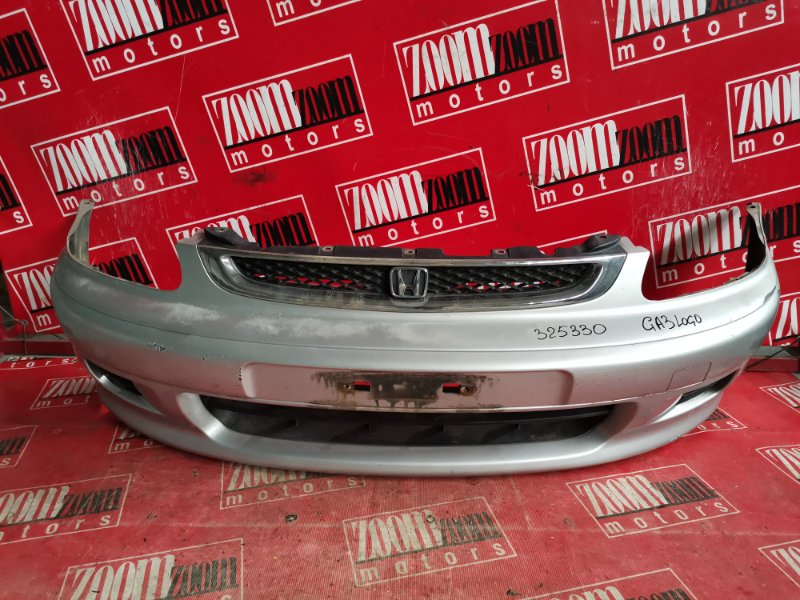 Бампер Honda Logo GA3 D13B 2001 передний серебро
