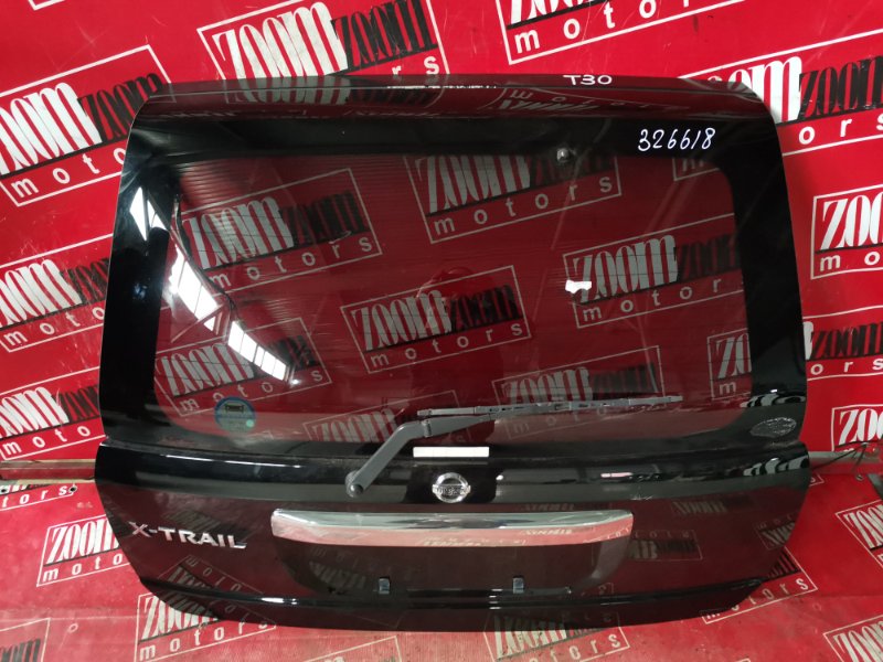 Дверь задняя багажника Nissan X-Trail NT30 QR20DE 2000 задняя черный (б/у)