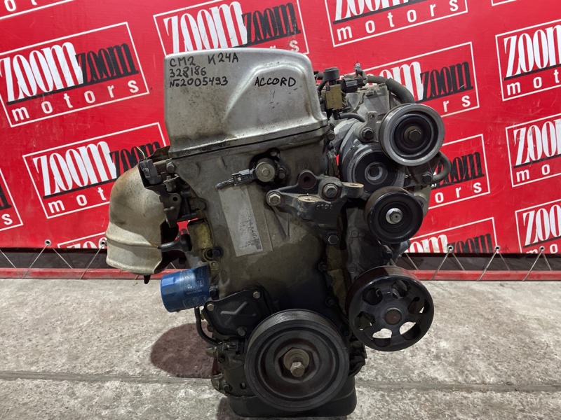 Двигатель Honda Accord CM2 K24A 2002 №2005493 (б/у)