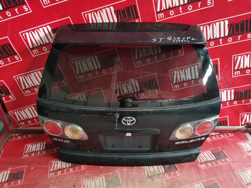Дверь задняя багажника Toyota Caldina AT211G 7A-FE 1997 черный 21531 (б/у)
