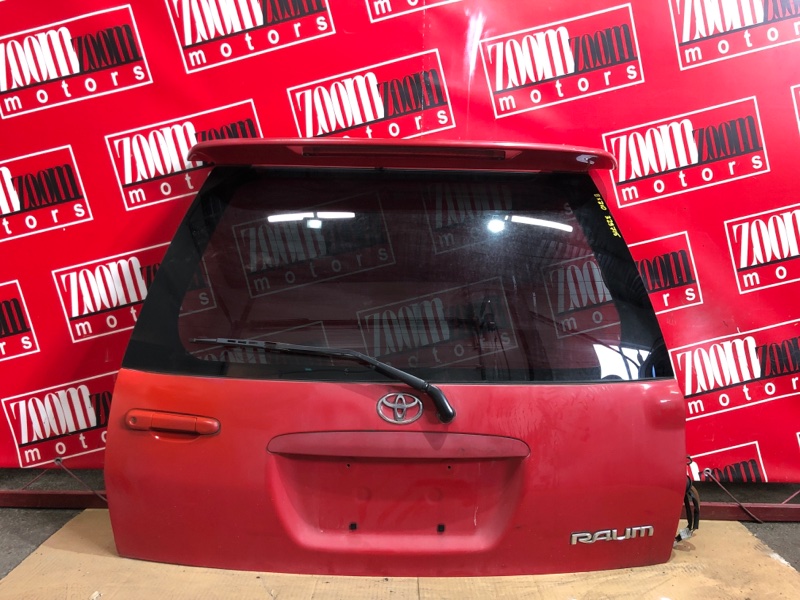 Дверь задняя багажника Toyota Raum EXZ10 5E-FE 1997