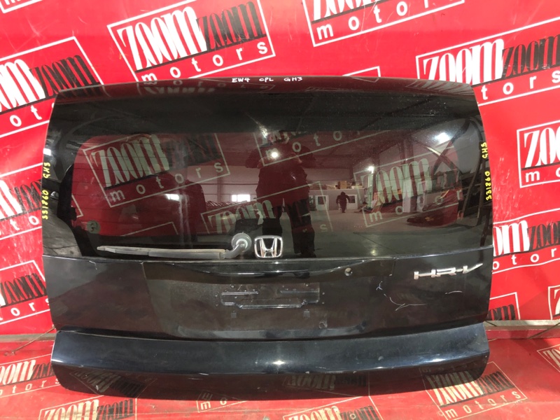Дверь задняя багажника Honda Hr-V GH3 D16A 1998 задняя черный