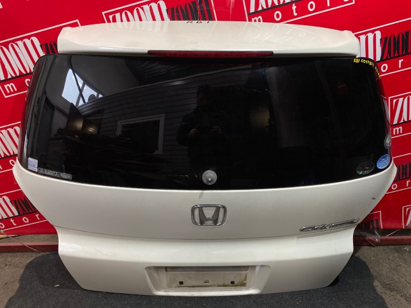Дверь задняя багажника Honda Odyssey RB1 K24A 2003 белый перламутр (б/у)