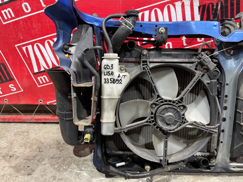 Радиатор двигателя Honda Fit GD3 L15A 2001 передний