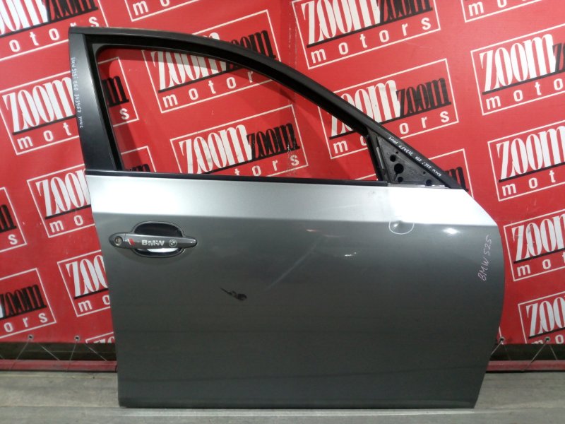 Дверь боковая Bmw 5-Series E60 N52B25 2007 передняя правая серый (б/у)