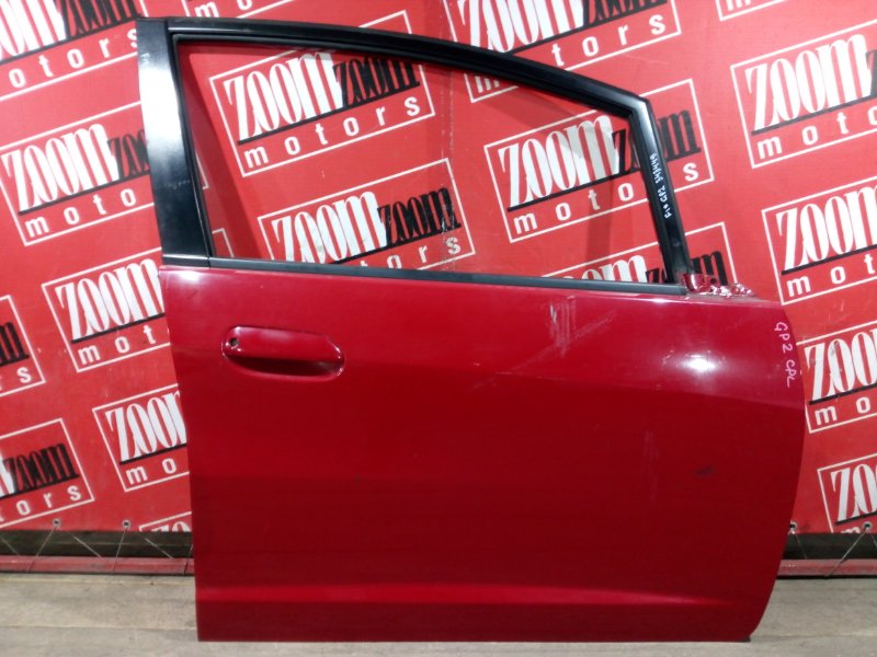 Дверь боковая Honda Fit Shuttle GP2 LDA 2011 передняя правая красный (б/у)