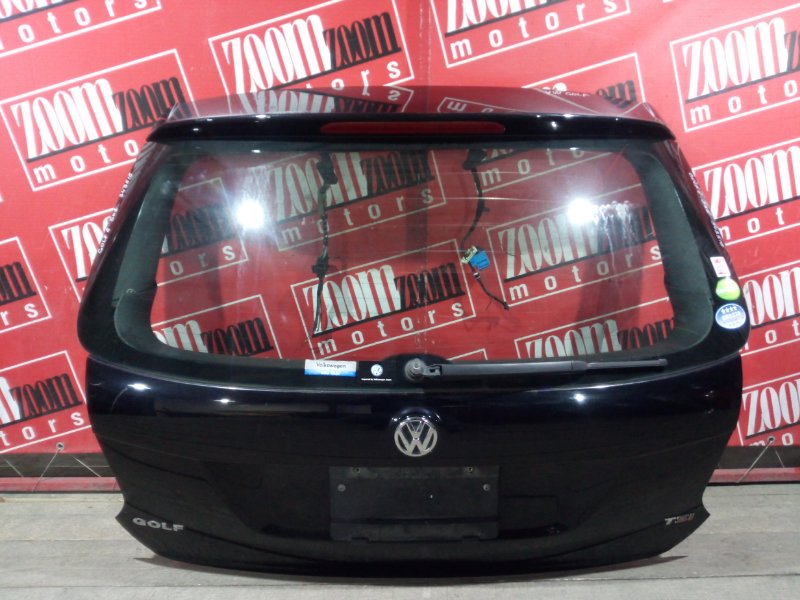 Дверь задняя багажника Volkswagen Golf 6 5K1 CAV 2009 задняя черный (б/у)