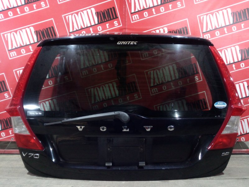 Дверь задняя багажника Volvo V70 BW98 B6324S 2007 задняя чёрный