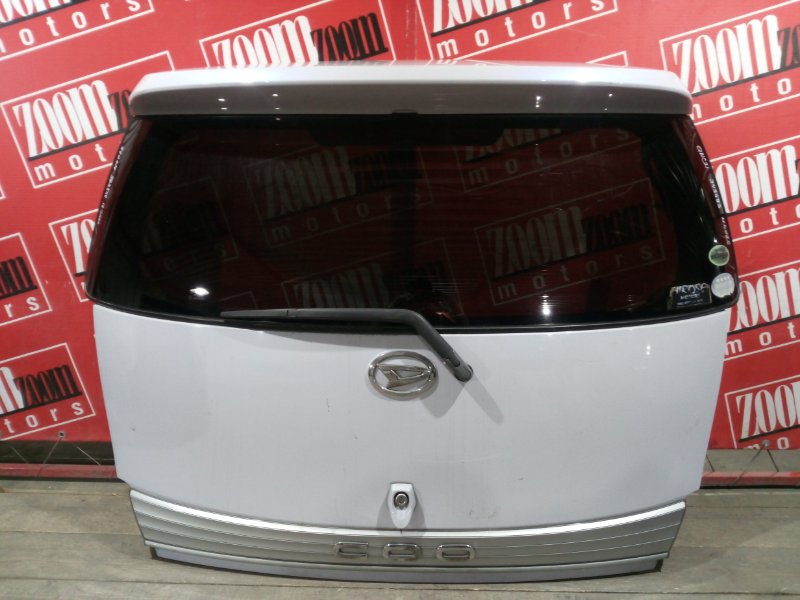 Дверь задняя багажника Toyota Bb QNC21 3SZ-FE 2005 задняя голубой (б/у)