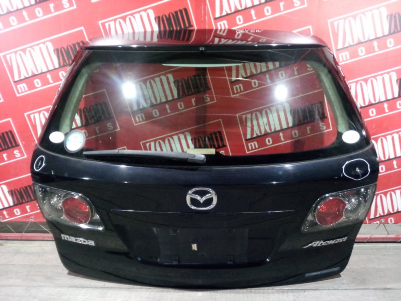 Дверь задняя багажника Mazda Atenza GY3W L3-DE 2002 задняя черный 226-61981 (б/у)
