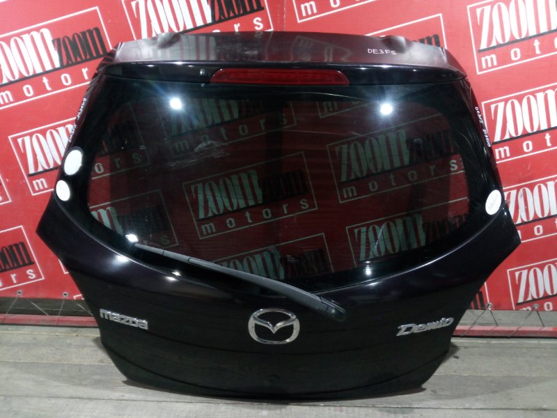 Дверь задняя багажника Mazda Demio DE3FS ZJ-VE 2007 задняя фиолетовый (б/у)