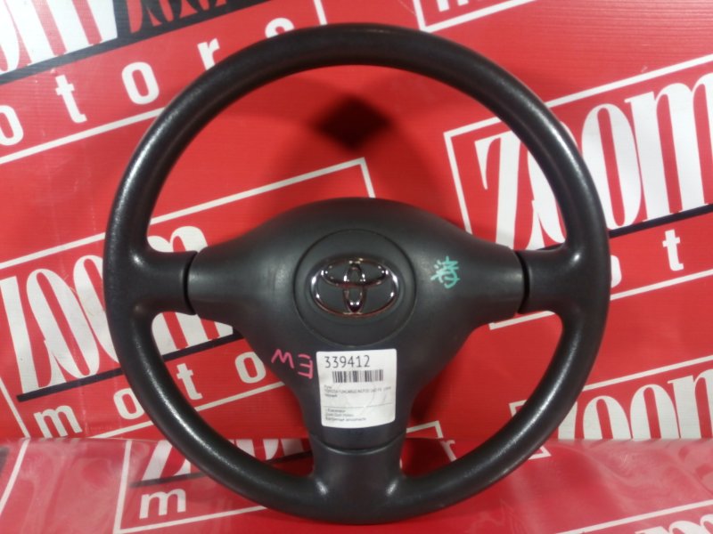 Руль Toyota Funcargo NCP20 2NZ-FE 1999 черный (б/у)