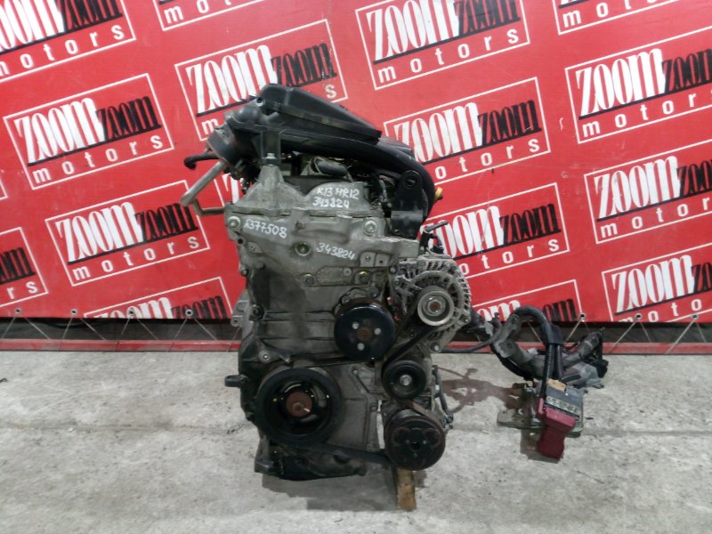Двигатель Nissan March K13 HR12DE 2010 №377508А (б/у)