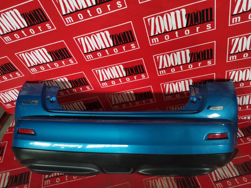 Бампер Nissan Juke YF15 HR15DE 2010 задний синий (б/у)