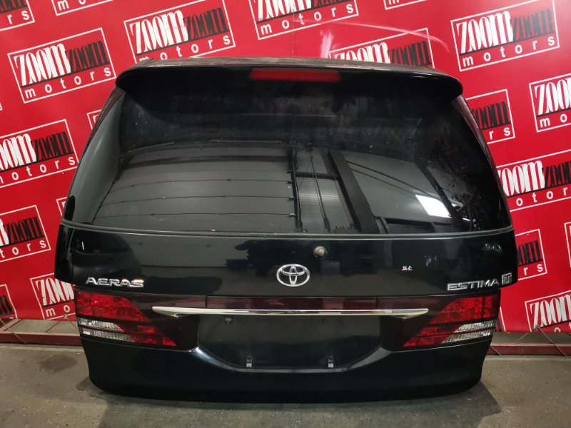 Дверь задняя багажника Toyota Estima ACR30W 2AZ-FE 2000 черный (б/у)