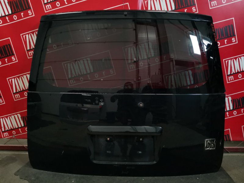 Дверь задняя багажника Toyota Bb NCP31 1NZ-FE 2000 черный (б/у)