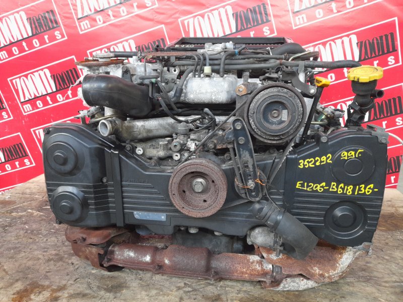 Двигатель Subaru Legacy BH5 EJ206 1998 B618136 (б/у)
