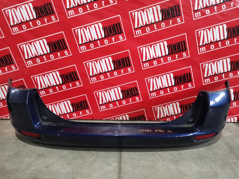 Бампер Mazda Demio DY3W ZJ-VE 2002 задний синий (б/у)