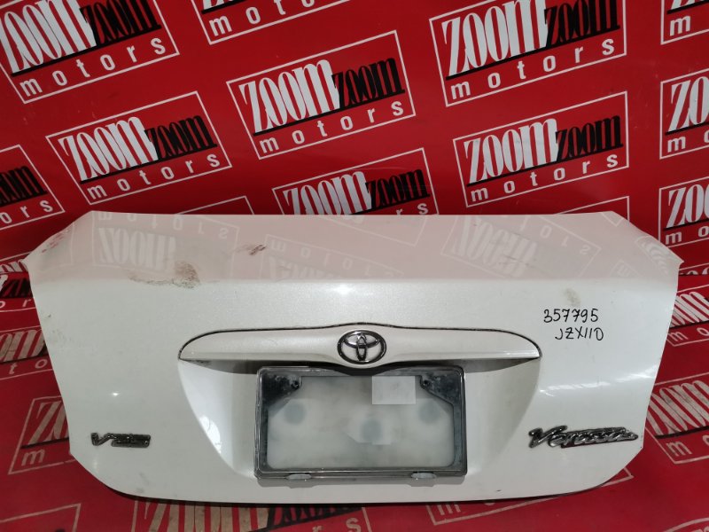 Крышка багажника Toyota Verossa JZX110 1JZ-FSE 2001 задняя белый перламутр (б/у)