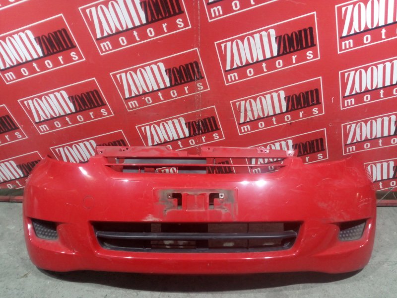 Бампер Toyota Passo KGC10 1KR-FE 2004 передний красный (б/у)